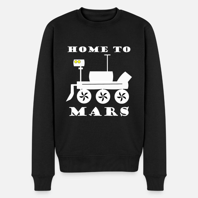 Die Reise in All - Männer Premium Bio Pullover - Schwarz