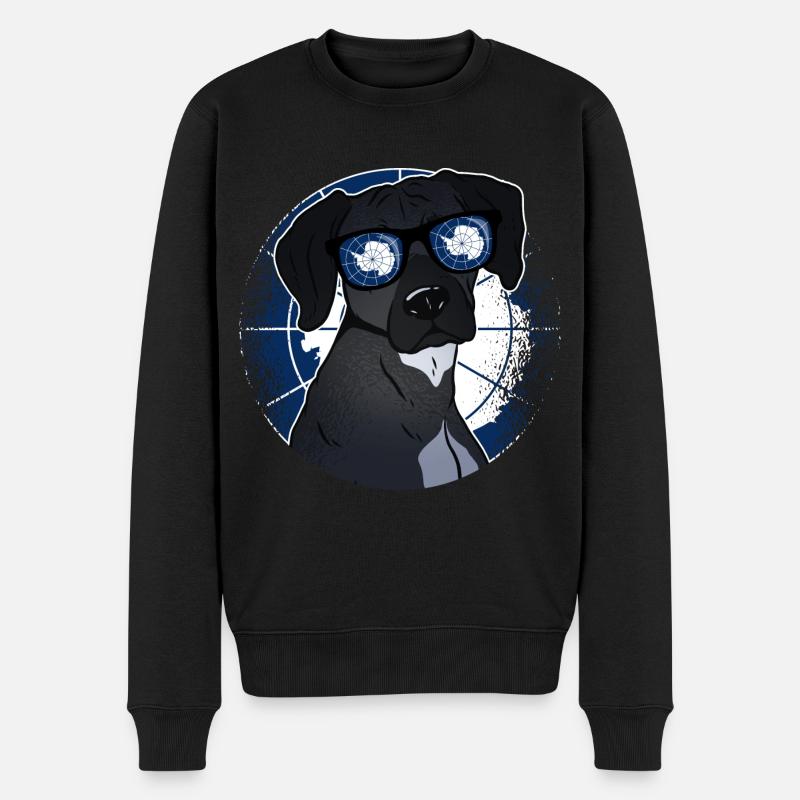 Antarctique - Pull Premium bio Homme - noir