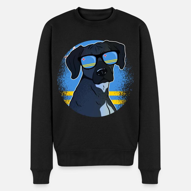 Aruba - Pull Premium bio Homme - noir