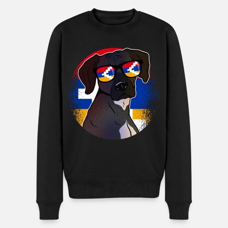 Artsakh - Pull Premium bio Homme - noir