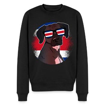 Costa Rica - Pull Premium bio Homme - noir - Devant - Nico (187cm)