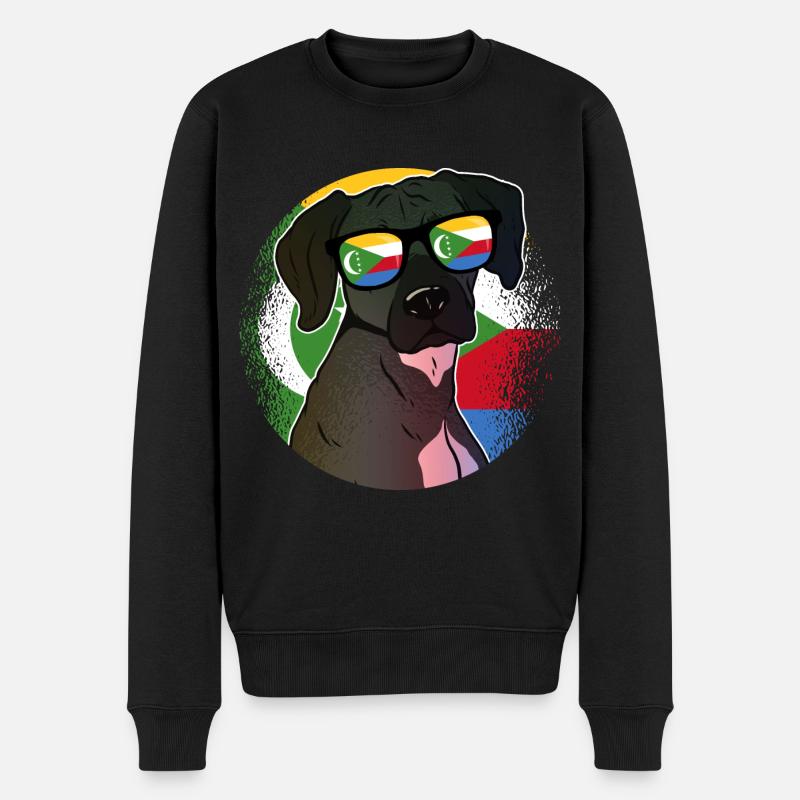 Comores - Pull Premium bio Homme - noir