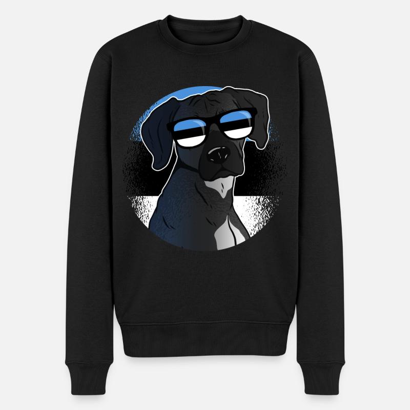 Estonie - Pull Premium bio Homme - noir