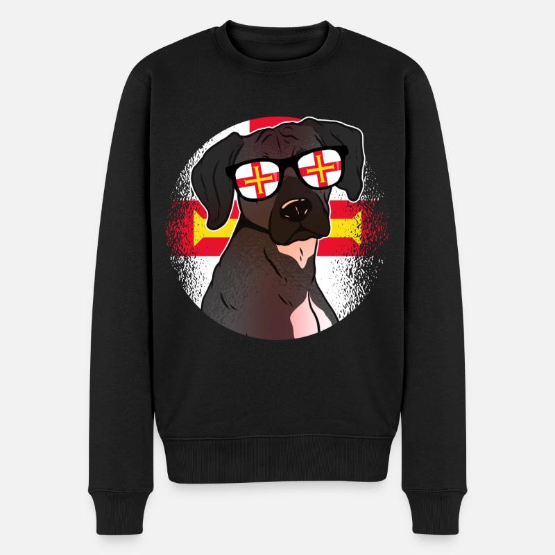 Guernesey - Pull Premium bio Homme - noir