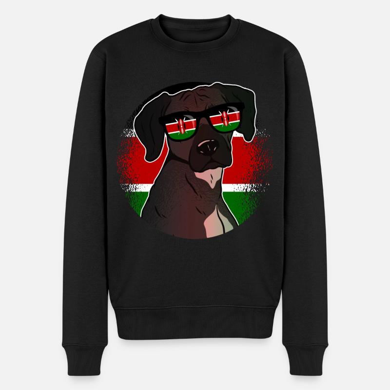 Kenya - Pull Premium bio Homme - noir