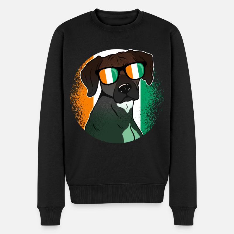 Côte d'Ivoire - Pull Premium bio Homme - noir