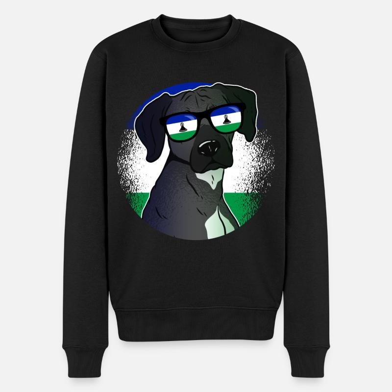 Lesotho - Pull Premium bio Homme - noir