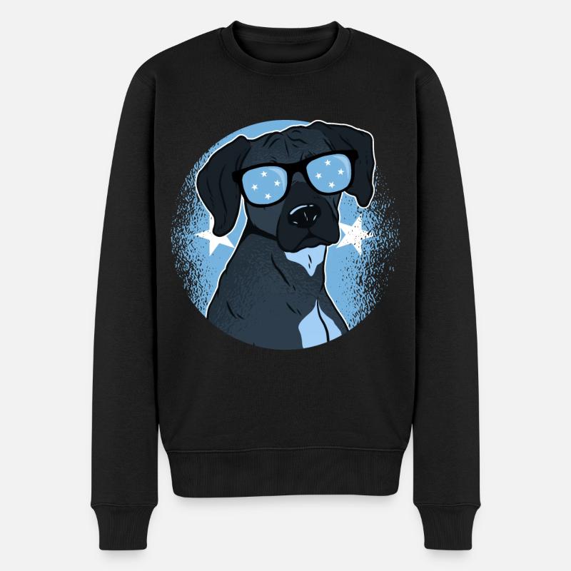 Micronésie - Pull Premium bio Homme - noir