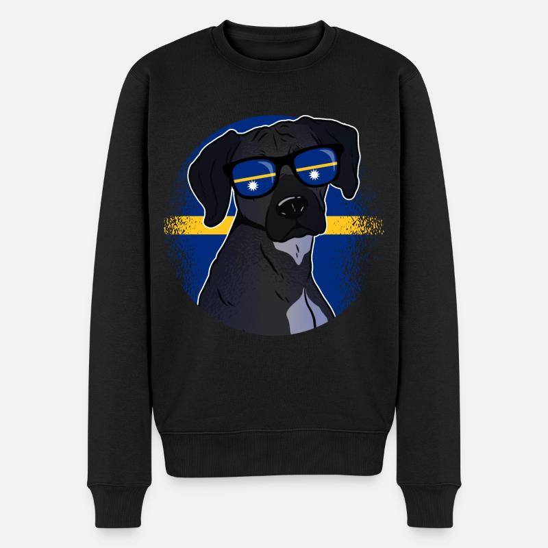 Nauru - Pull Premium bio Homme - noir