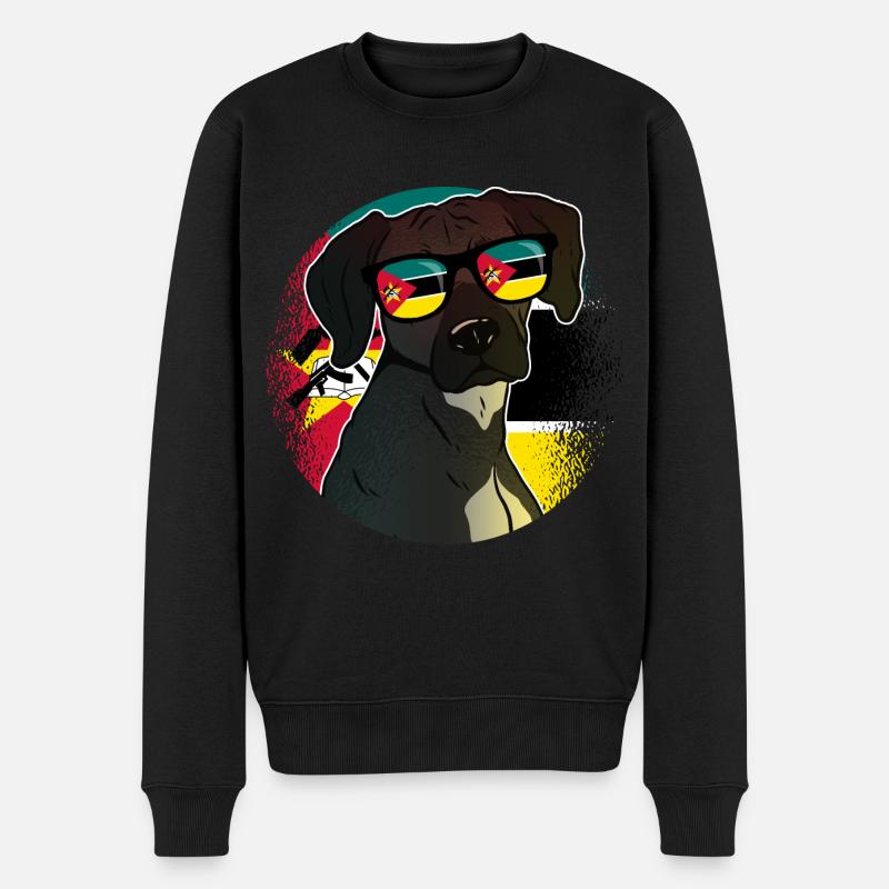 Mozambique - Pull Premium bio Homme - noir