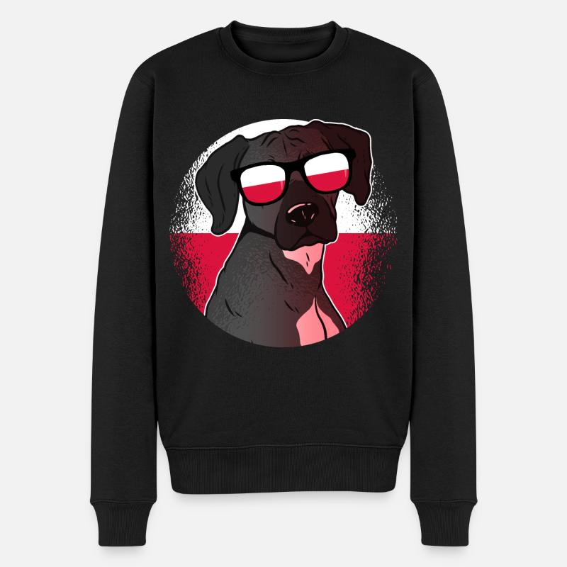 Pologne - Pull Premium bio Homme - noir