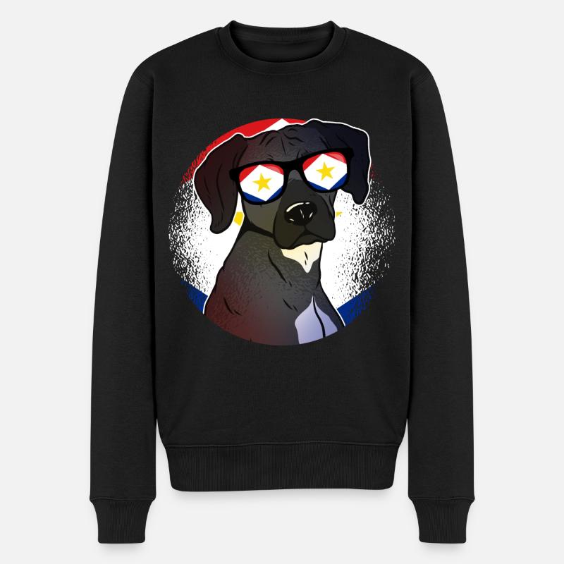 Saba - Pull Premium bio Homme - noir