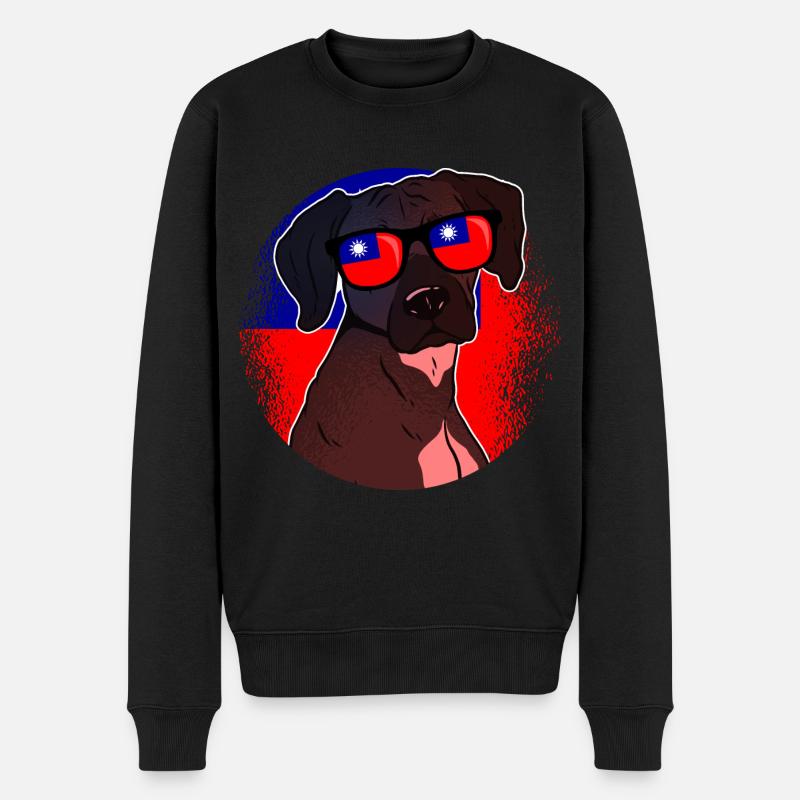 Taïwan - Pull Premium bio Homme - noir