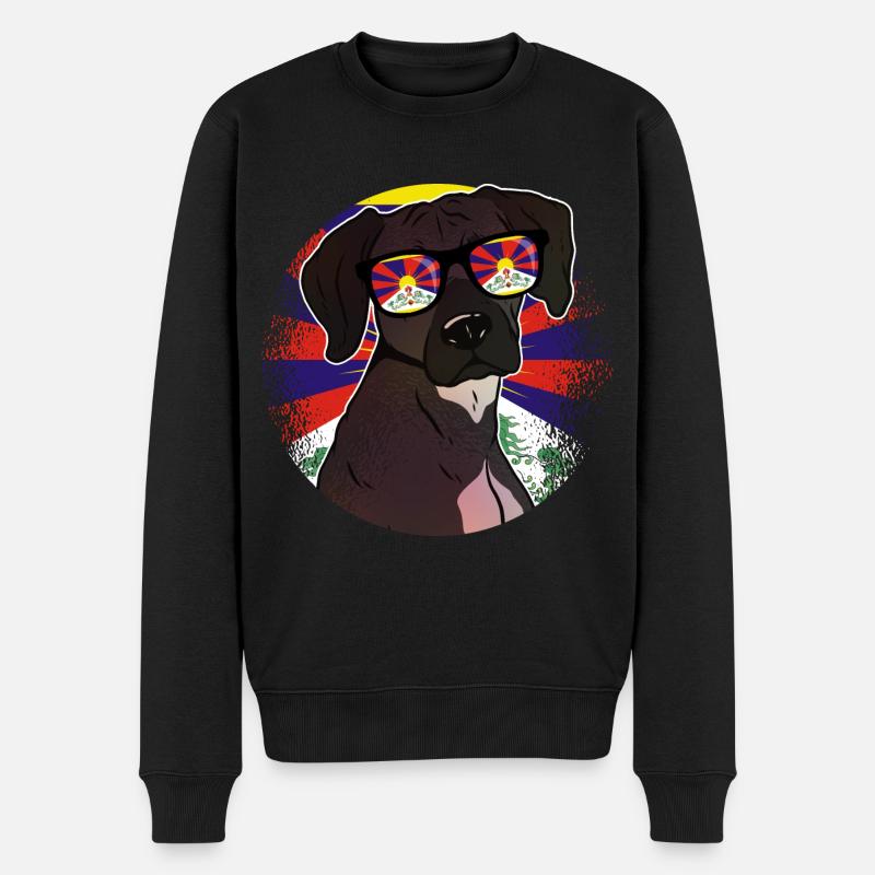 Tibet - Pull Premium bio Homme - noir
