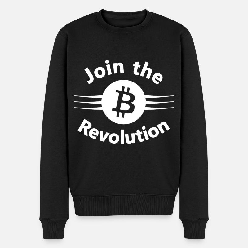 Lancez la révolution - Pull Premium bio Homme - noir
