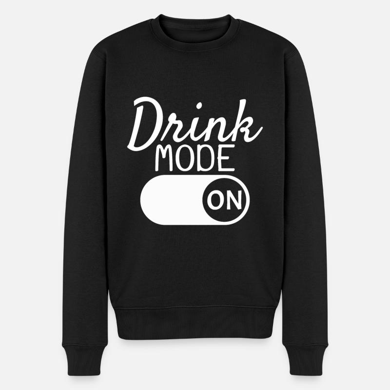 Boire - Pull Premium bio Homme - noir