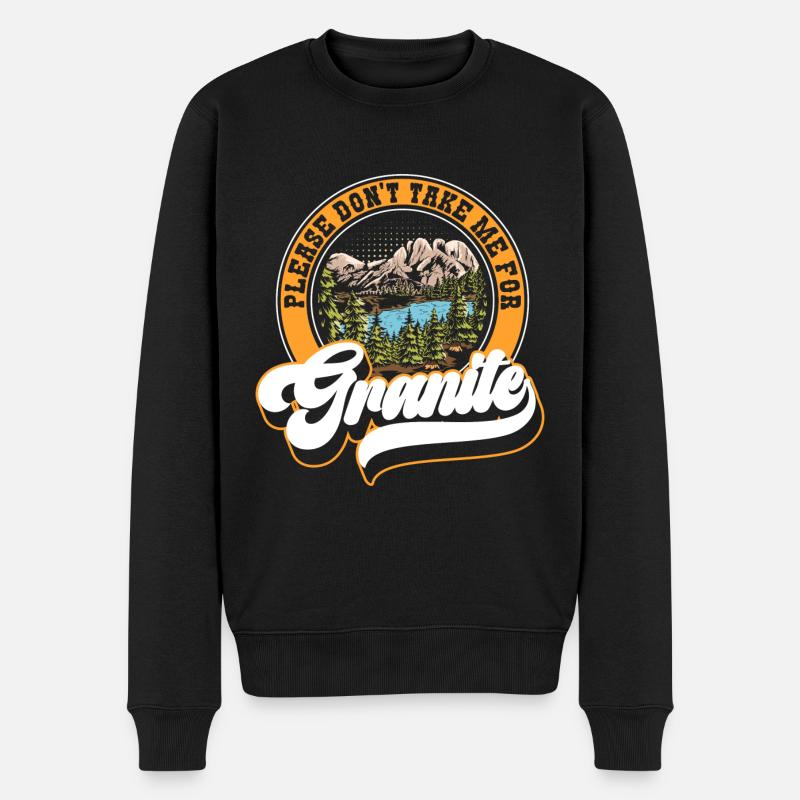 Artisanat Creative Stone Master - Pull Premium bio Homme - noir
