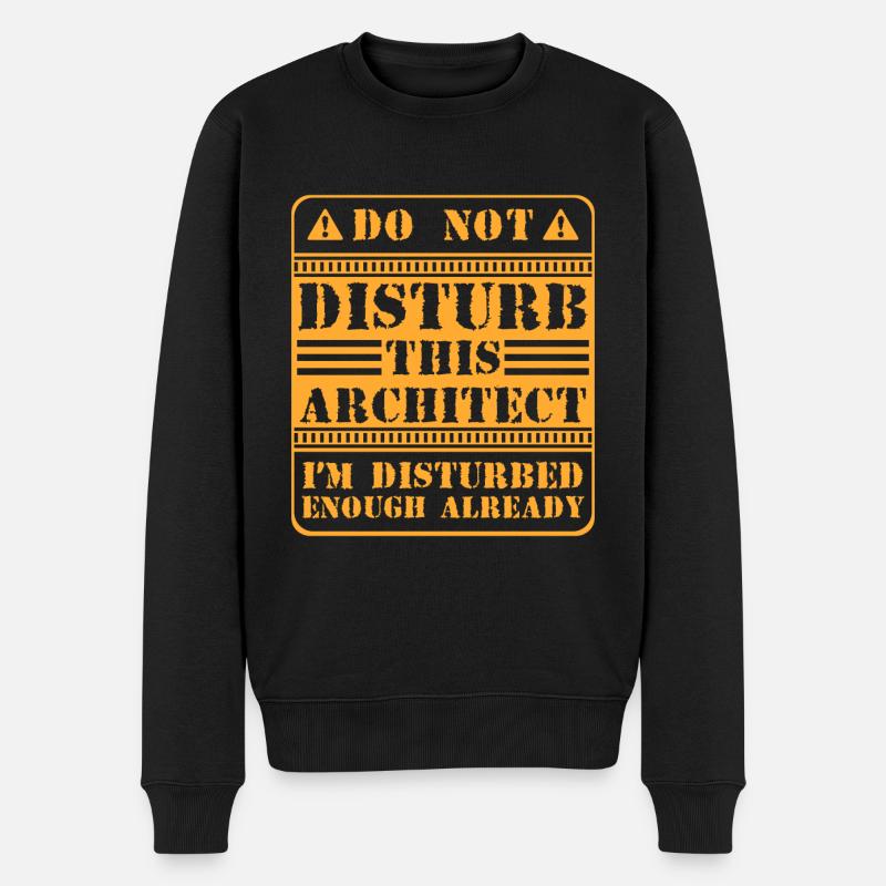 Architecture Construction de maisons - Pull Premium bio Homme - noir