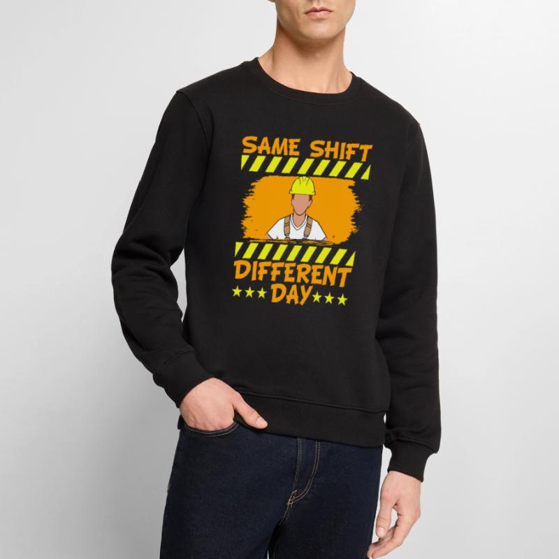 Construction Supervisor Carpentry Profession Same Männer Premium Bio Pullover