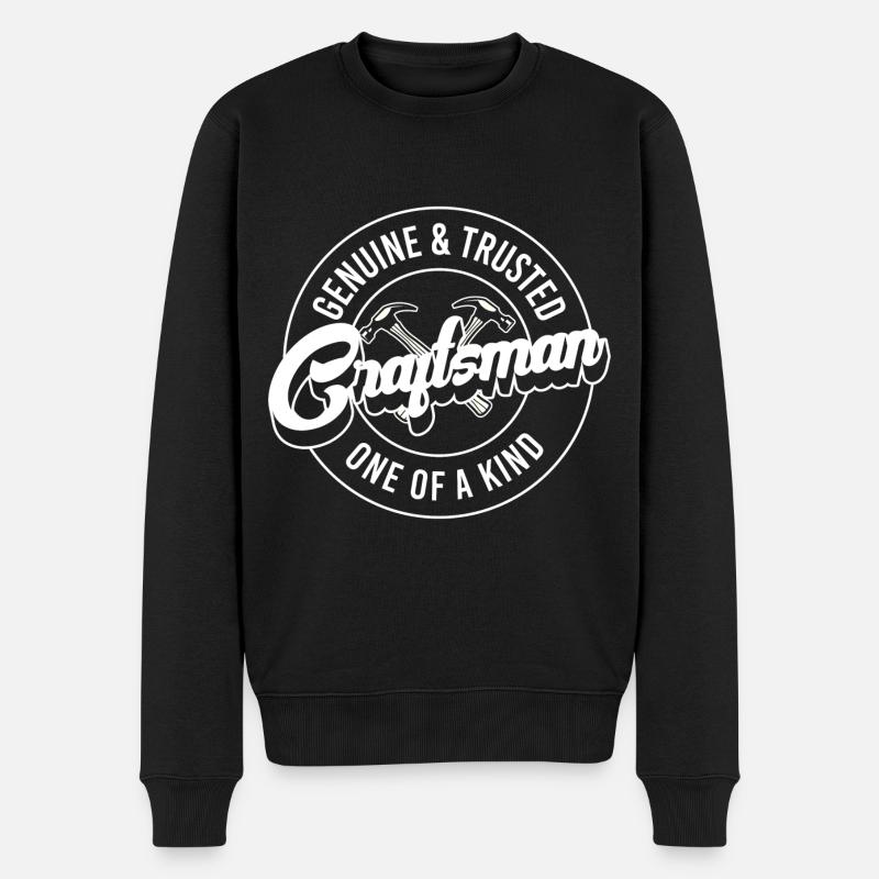 Artisan bricolage Charpentier Maître Bâtisseur - Pull Premium bio Homme - noir