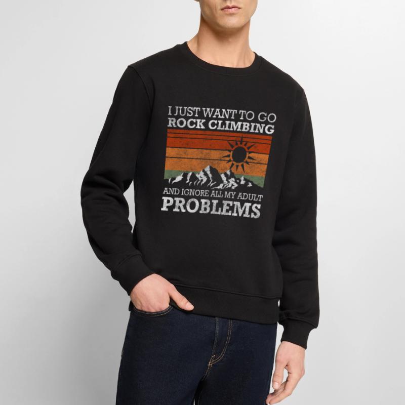 Problem Solution Cool Men's Premium Organic Jumper
