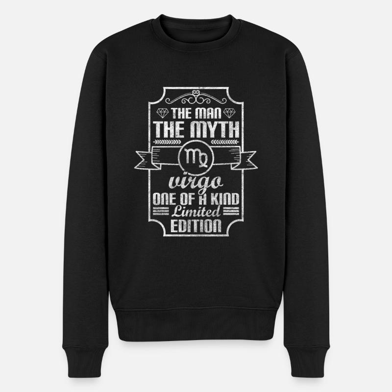 Caractéristiques de la Vierge Terre - Pull Premium bio Homme - noir