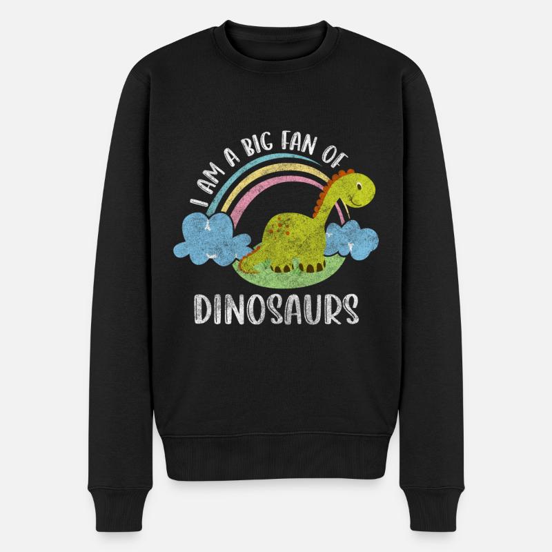 Carnivores fossiles de Dino - Pull Premium bio Homme - noir