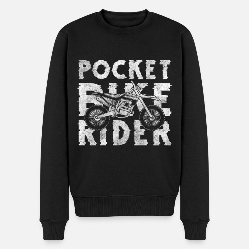 Vélo Motocross Mud Son - Pull Premium bio Homme - noir