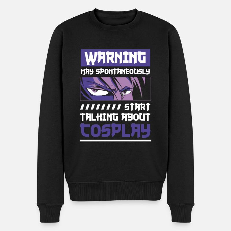 Joueur de cosplay - Pull Premium bio Homme - noir