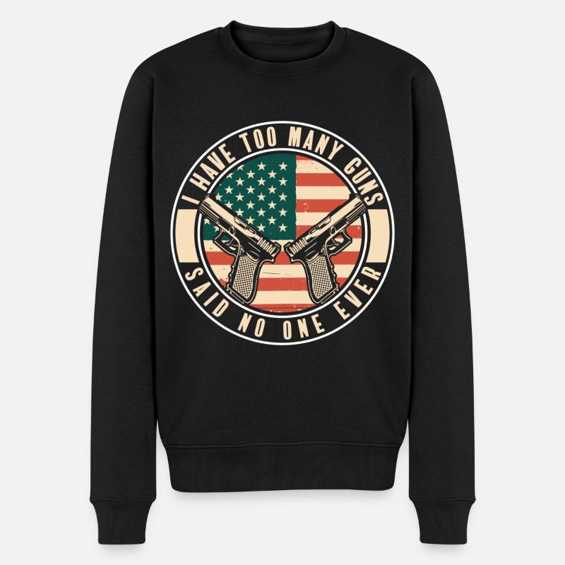Gun-Club, Chasse, Chasse - Pull Premium bio Homme - noir