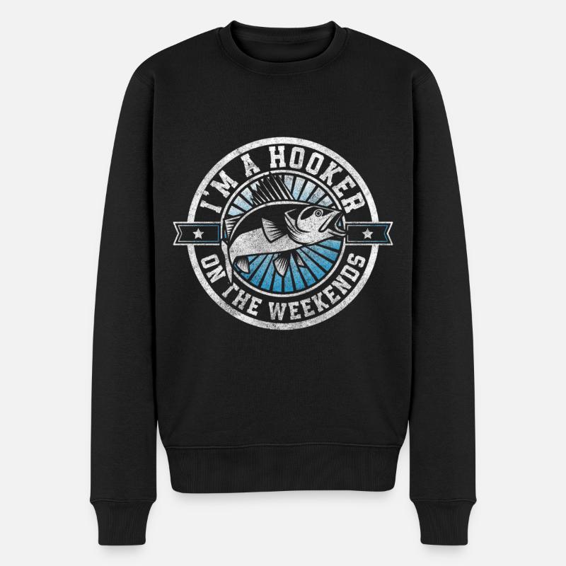 Pêcheur Petri Heil Sport - Pull Premium bio Homme - noir