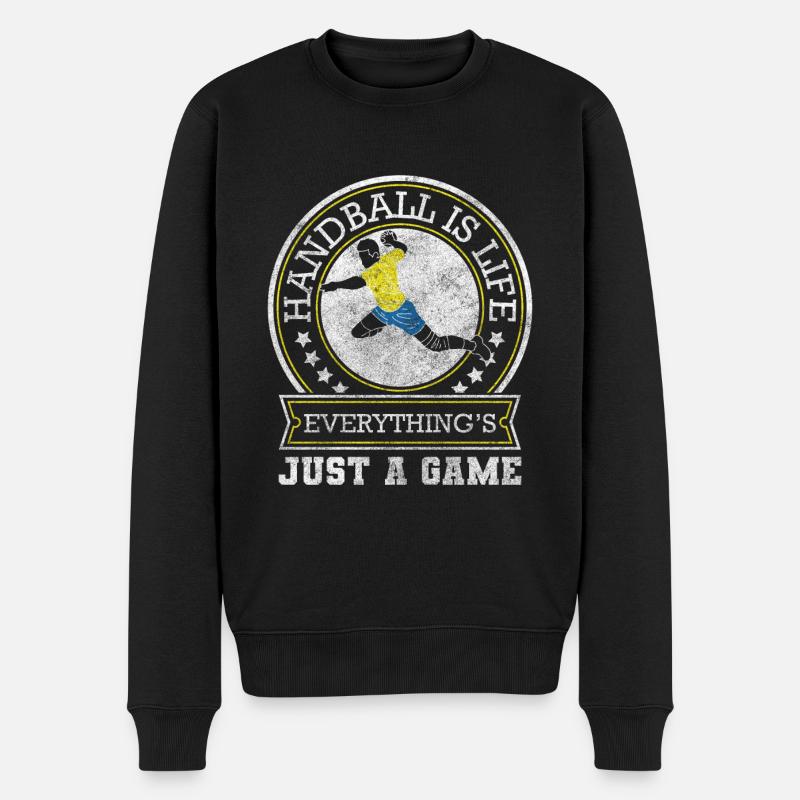 Équipe du tournoi de handball - Pull Premium bio Homme - noir