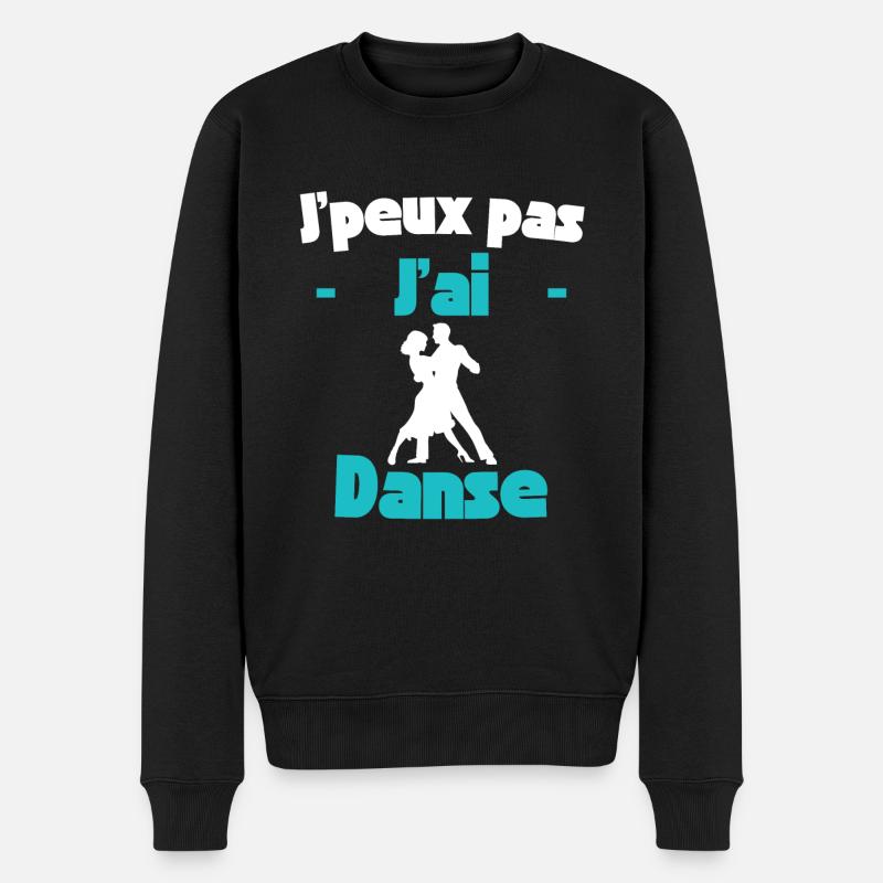 J'peux pas j'ai danse - Pull Premium bio Homme - noir