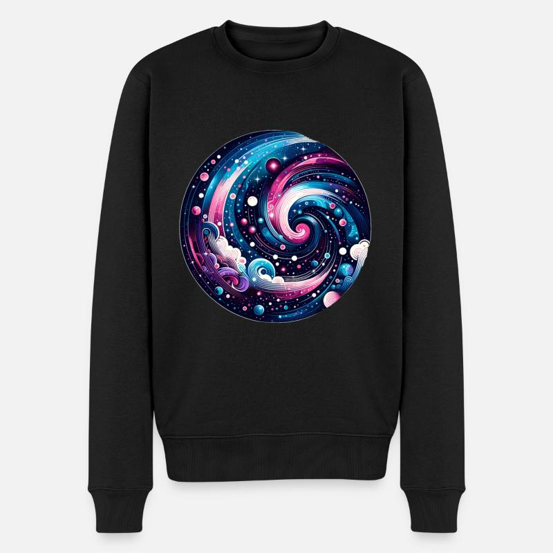 Galaxie - Pull Premium bio Homme - noir