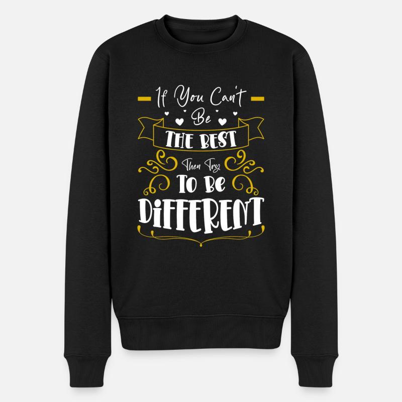 Parfaitement individuel - Pull Premium bio Homme - noir