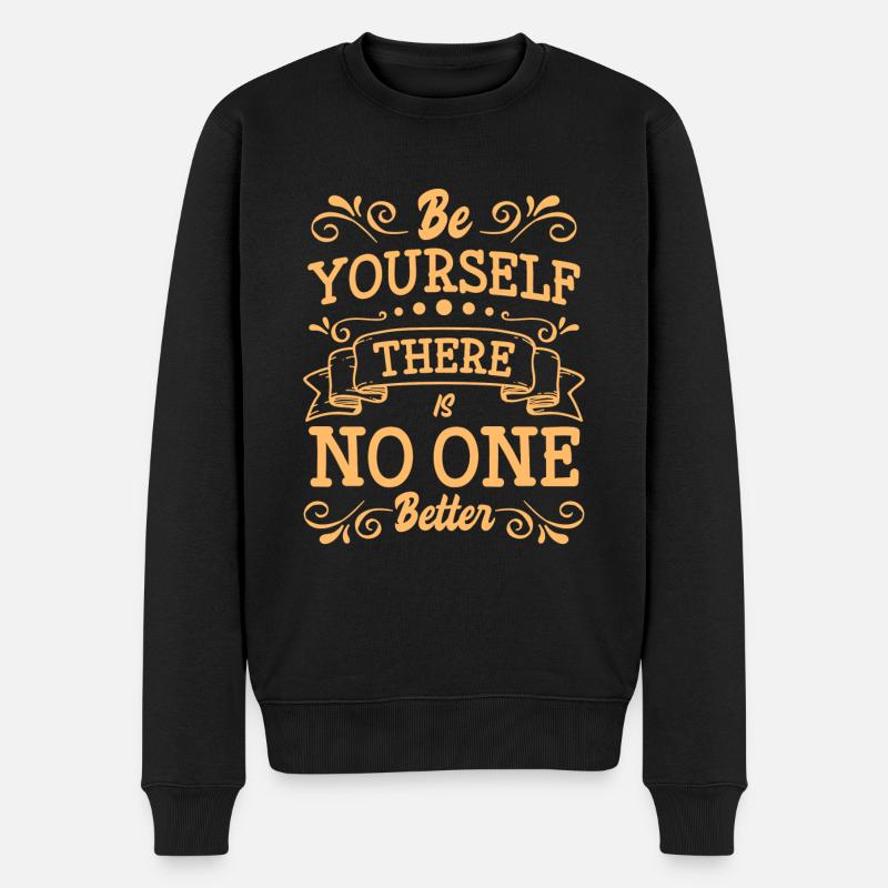 Offre spéciale créative arc-en-ciel unique - Pull Premium bio Homme - noir