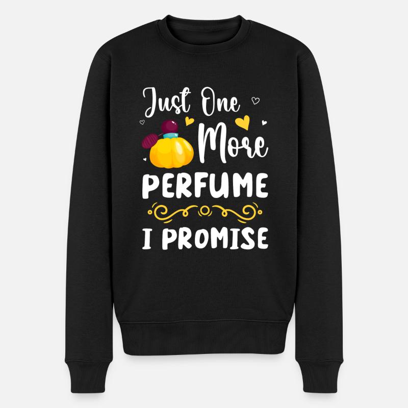 Parfum Duftnote Duftspray Sammler - Männer Premium Bio Pullover - Schwarz