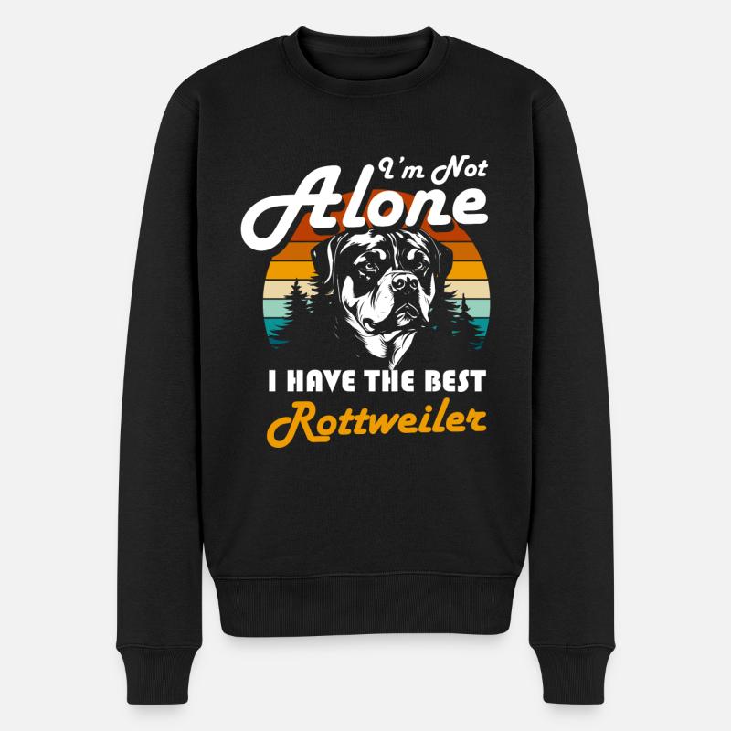 Chien Chien Chien Amour - Pull Premium bio Homme - noir