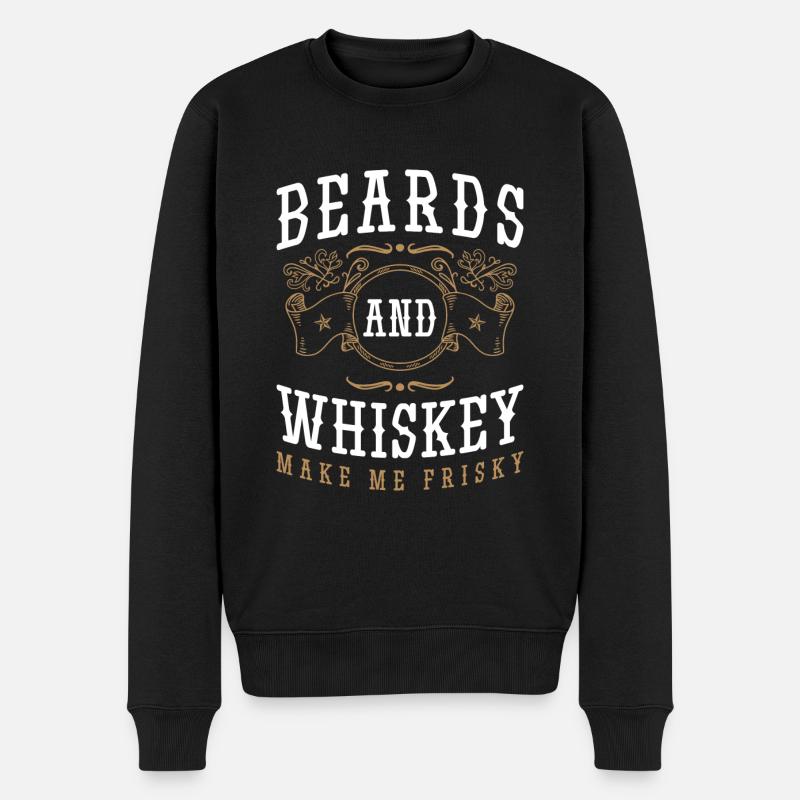 Alcool Alcool Man Bar - Pull Premium bio Homme - noir
