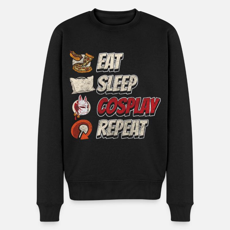 Cosplay Hobby Jeux Mignon - Pull Premium bio Homme - noir