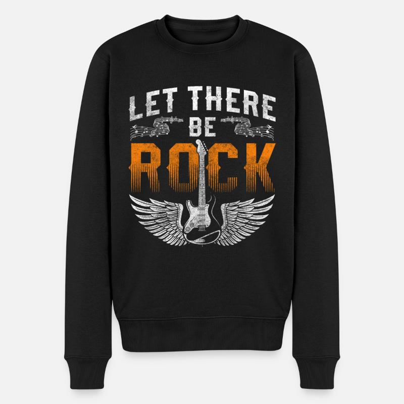 Rock Hardrock Chef d’orchestre Rock and Roll - Pull Premium bio Homme - noir