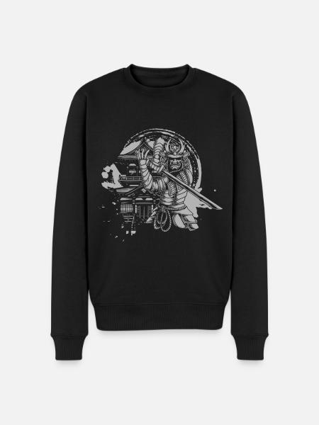 Asia Dragon Mythology - Men's Premium Organic Jumper - black