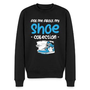 Shoes - Men's Premium Organic Jumper - black - Front - Nico (187cm)
