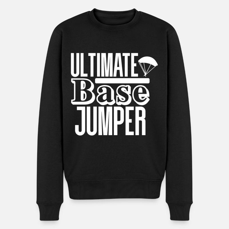 Saut de base - Pull Premium bio Homme - noir