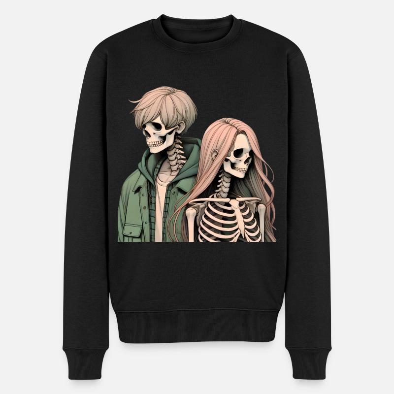 Join the Skeleton Crew Artwork - Men's Premium Organic Jumper - black