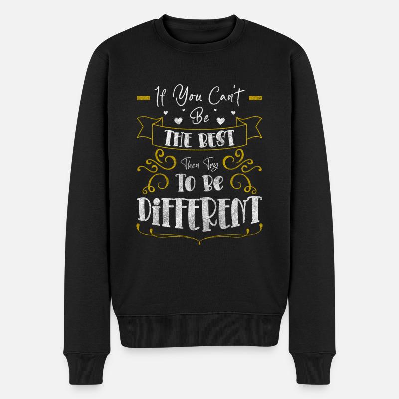 Individuel Différent Respect Spécial - Pull Premium bio Homme - noir