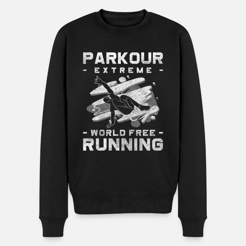 Freerunner Sport Underground - Pull Premium bio Homme - noir