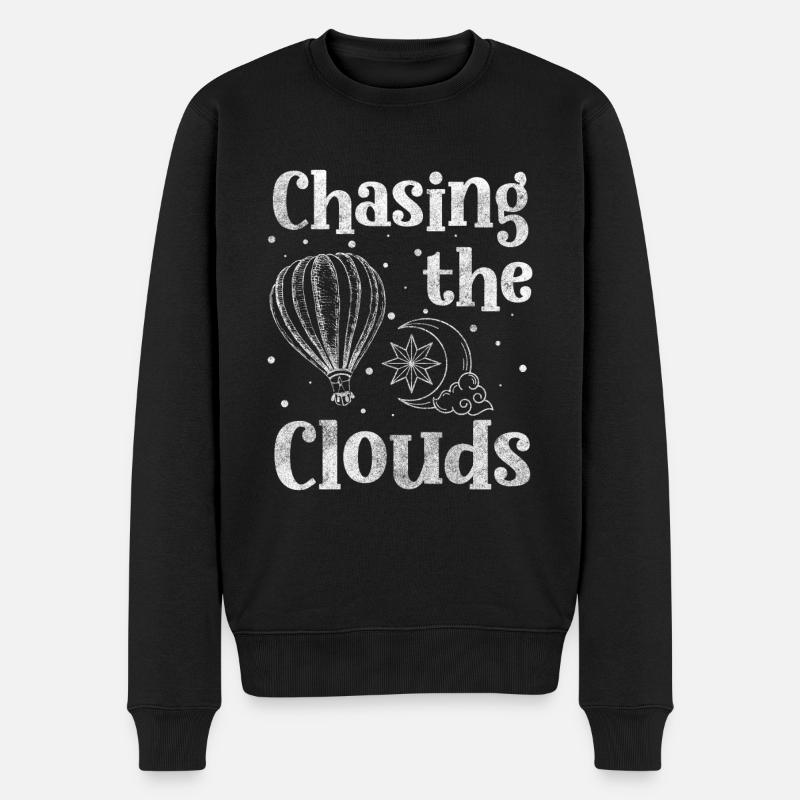 Ballon Hobby - Männer Premium Bio Pullover - Schwarz