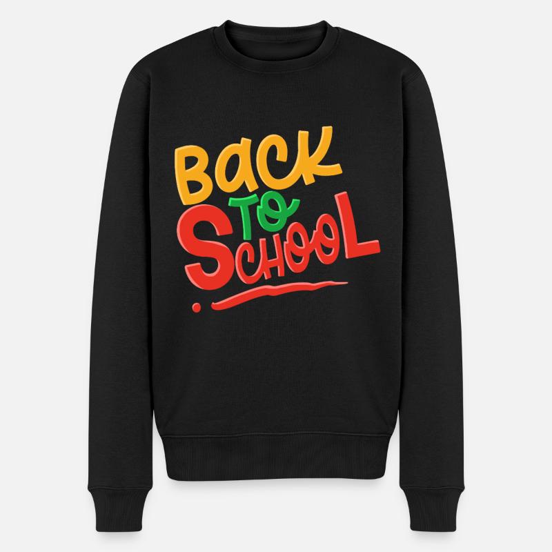 Retour à l’école - Pull Premium bio Homme - noir