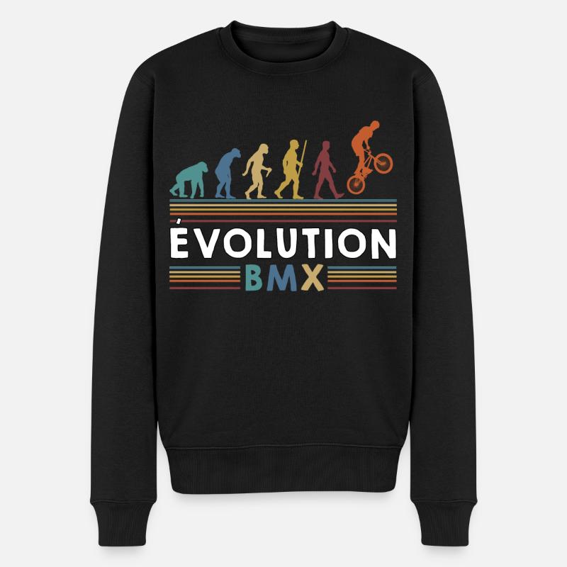 Evolution - BMX - Pull Premium bio Homme - noir